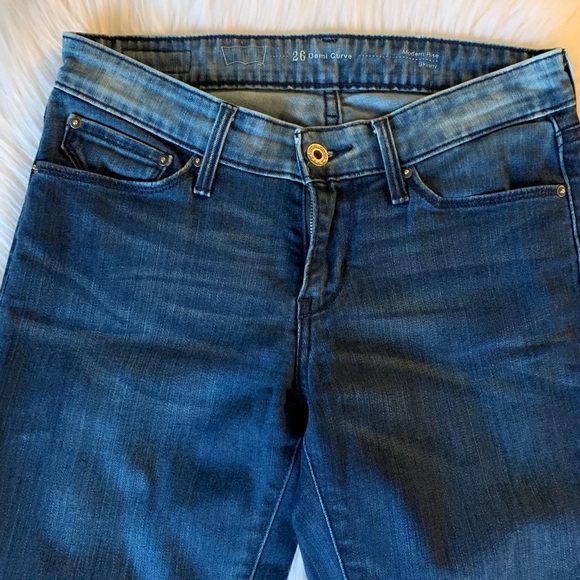 Levi’s Modern Rise Skinny Jean With Ombré Wash - Picture 6 of 8